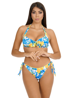 Double Underwire Bikini with Bows Briefs Augusto