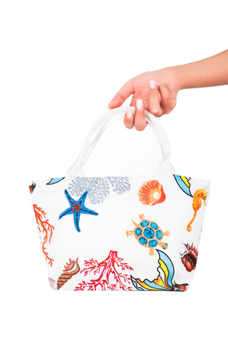 Small Bag in Backdrop Canvas