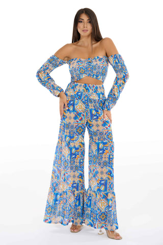 Completo Brigitte Capri Blu
