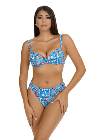 Bikini Coppa Bordata con Slip Chiuso Riviera