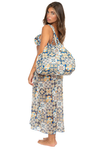 Borsa Rigida In Canvas