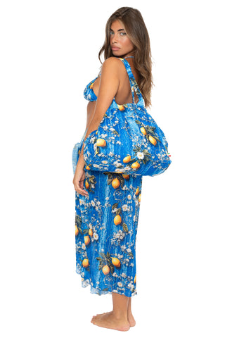 Borsa Rigida In Canvas