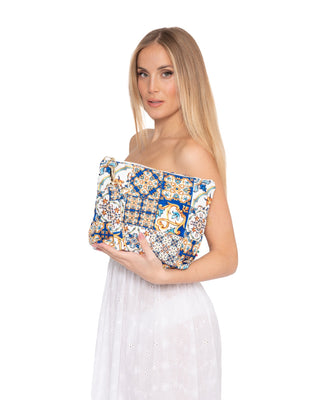 Pochette Grande In Canvas
