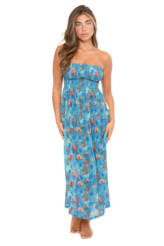Vestito Fascia Arriccio Ariel Parigi Fantasia