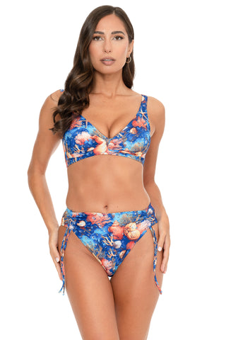 Bikini Coppa Nodo C/Slip Capri Reef