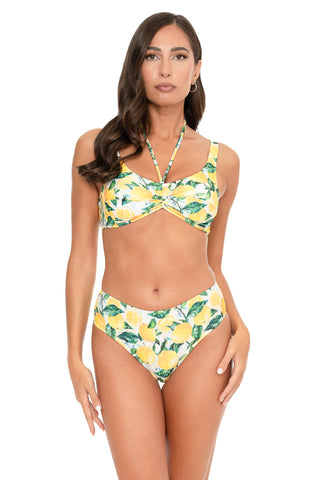 Bikini Corpetto Laccio Slip Chiuso Profumo Di Capri