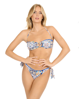 Bikini Fascia Anello C/Slip Fiocchi