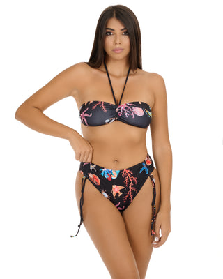 Bikini Fascia Laccio Slip Regol. Fantasia  Madeira