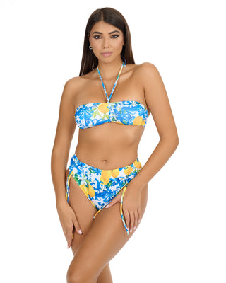 Bikini Fascia Laccio Slip Regol. Fantasia  Augusto