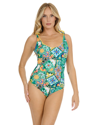 Naxos Double-Sided Olympic Cup One-Piece Swimsuit