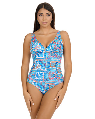 Full Cup Shaper Bikini Top Riviera