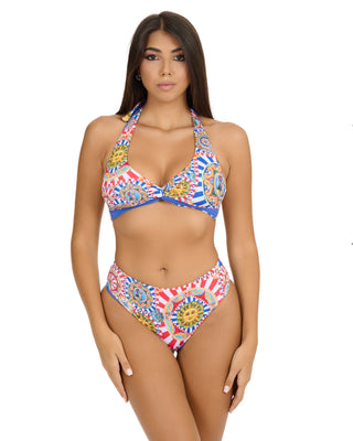 Bikini Triangolone Nodo Slip Chiuso Double Taormina