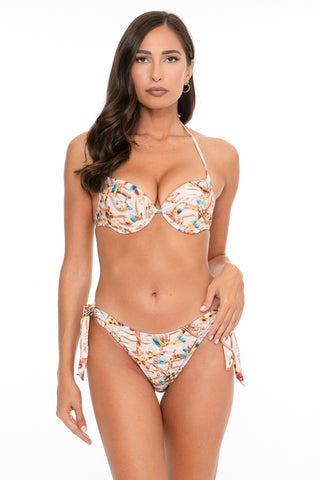Bikini Push-Up Fiocco C/Slip Fiocchi Fantasia