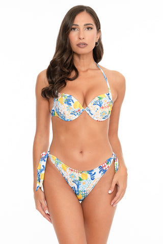 Bikini Push-Up Fiocco C/Slip Fiocchi Fantasia
