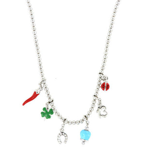 Necklace with Lucky Charms