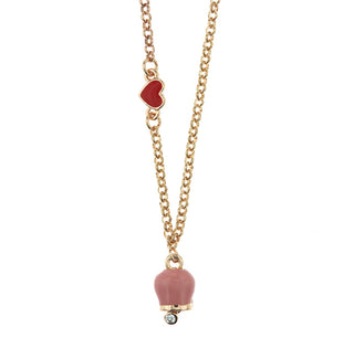 Pink Campanella Necklace
