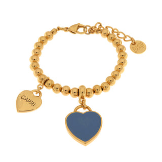 Blue Heart Bracelet