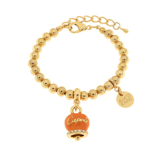 Campanelle "Capri" Orange Bracelet